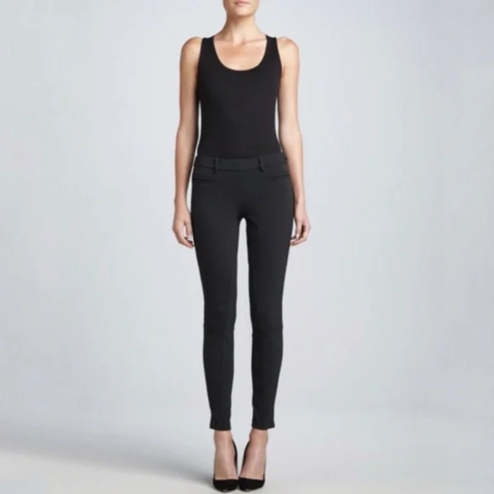 THEORY Mandatory Junius Stretch Skinny Trouser Pants sz 6
